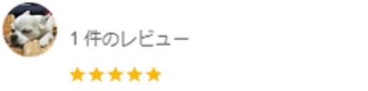 Googleの口コミ1