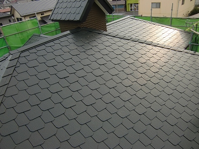 前橋市 屋根塗装 施工後 ミヤケン