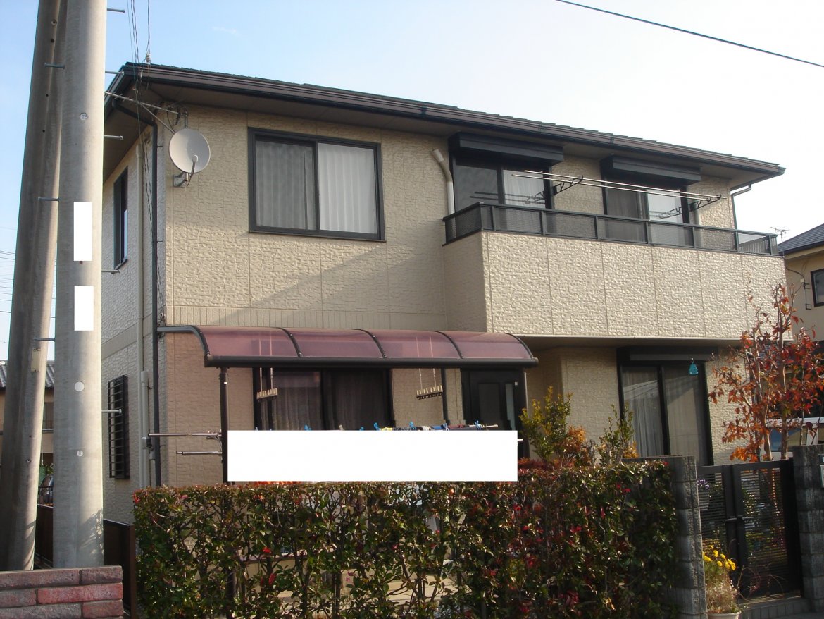 前橋市 屋根外壁塗装工事 施工前 お客様の声 ミヤケン