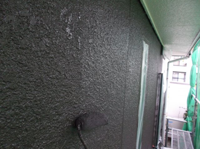前橋市 外壁塗装工事 外壁上塗り お客様の声 ミヤケン