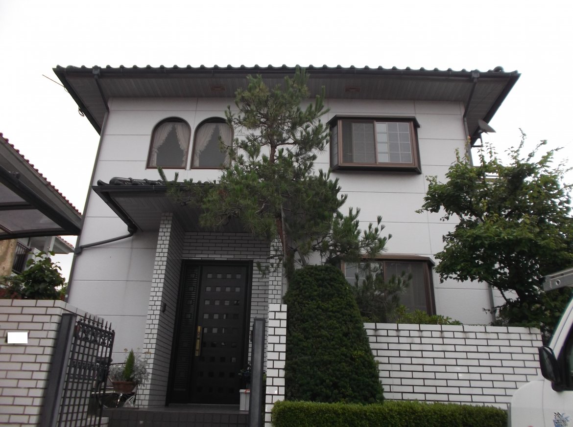 前橋市 屋根外壁塗装工事 施工前 お客様の声 ミヤケン