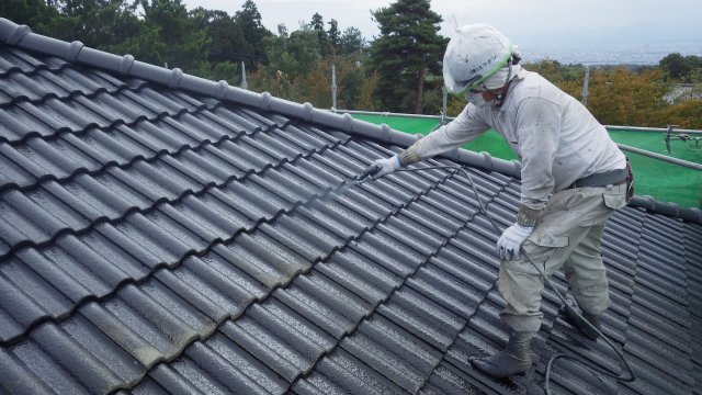 前橋市 屋根外壁塗装工事 屋根下吹き お客様の声 ミヤケン