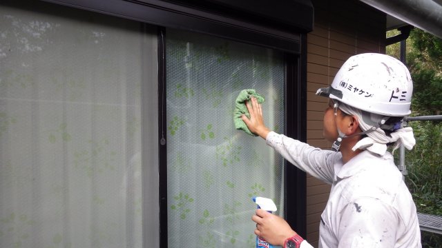 前橋市 屋根外壁塗装工事 窓ガラスクリーニング お客様の声 ミヤケン