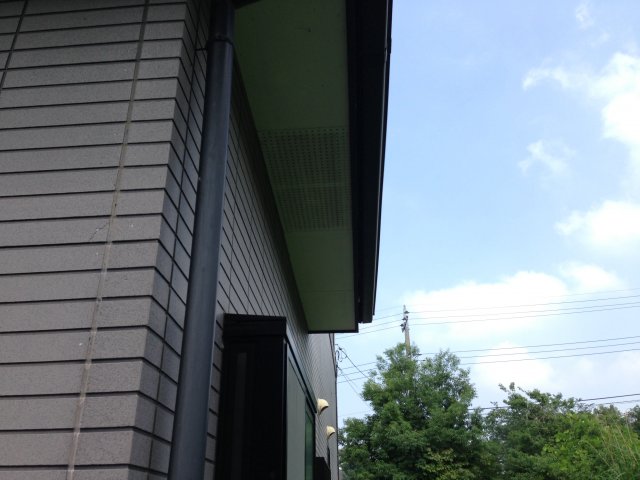 前橋市 屋根外壁塗装工事 軒裏天井 お客様の声 ミヤケン