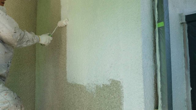 前橋市 外壁塗装 下塗り ミヤケン