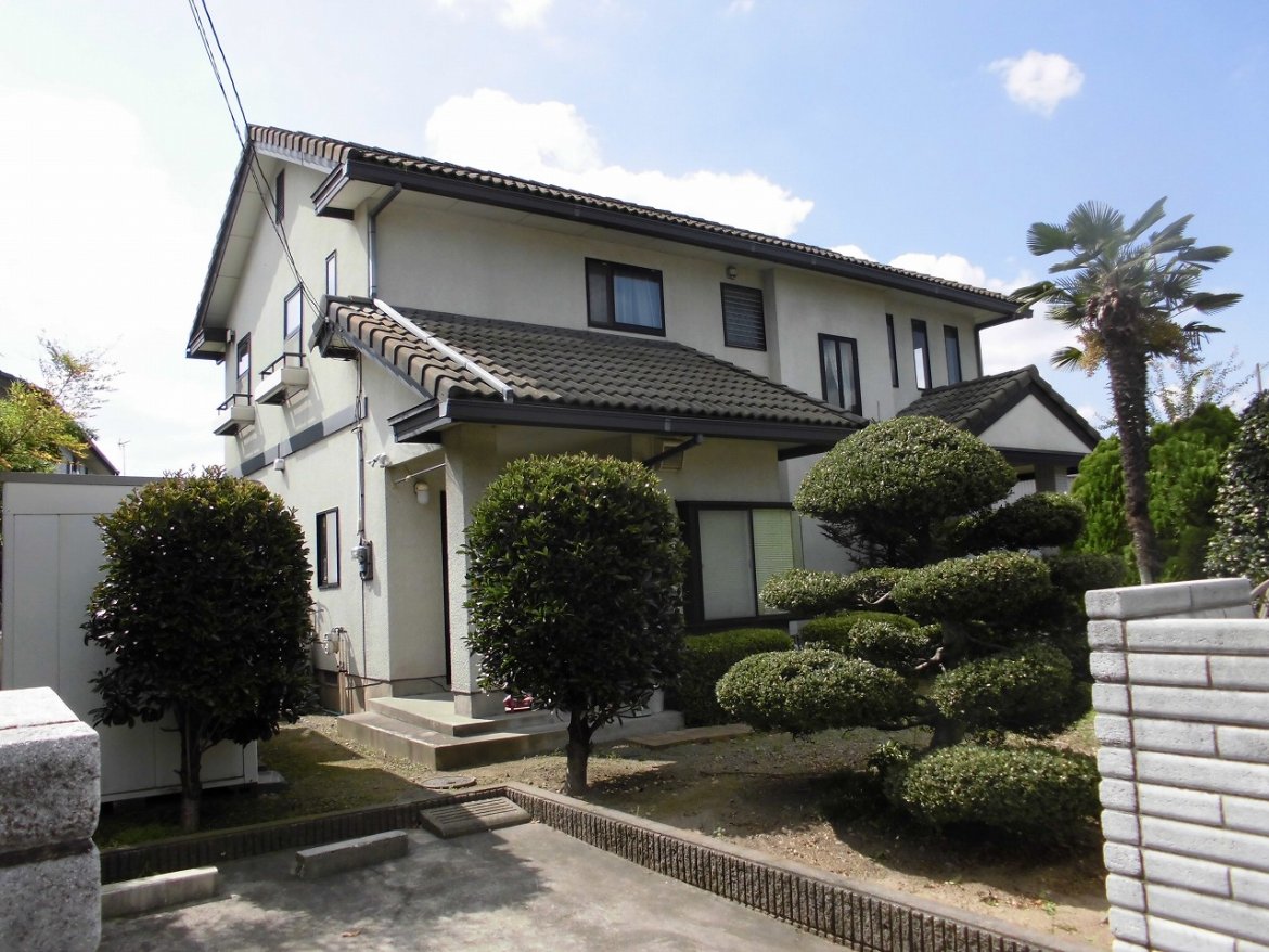 前橋市 外壁塗装 施工前 ミヤケン