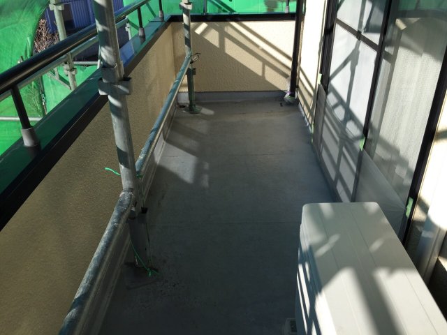 前橋市 ベランダ防水 完了 ミヤケン