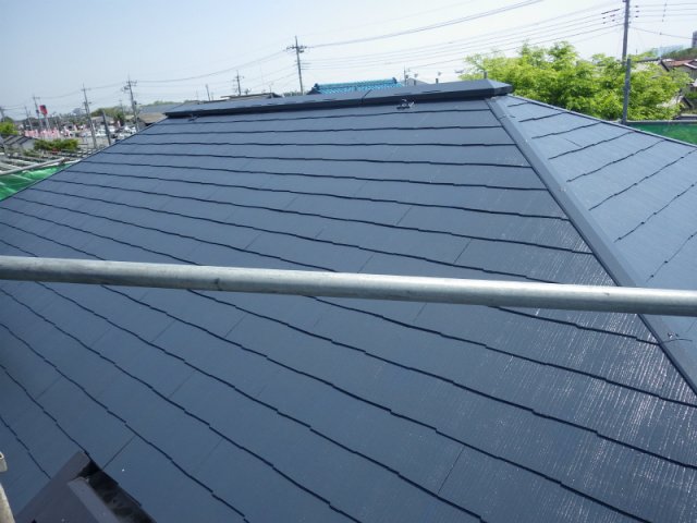 高崎市 屋根塗装 完了 ミヤケン