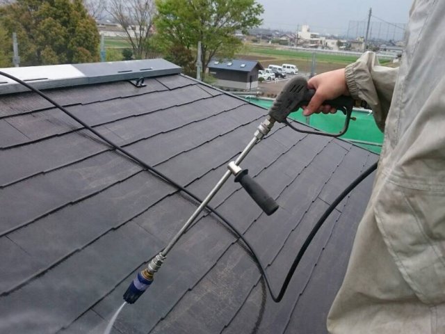 高崎市 屋根塗装 高圧洗浄 ミヤケン