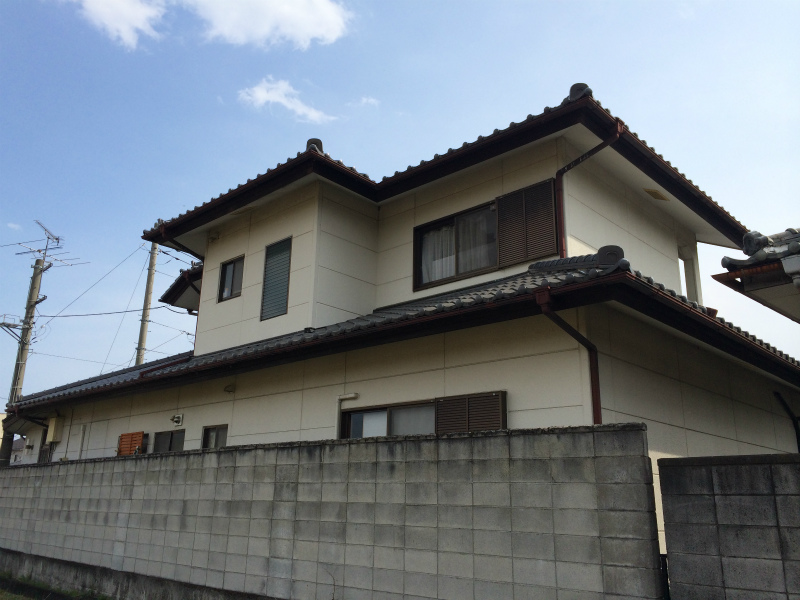 前橋市 外壁塗装 施工前 ミヤケン