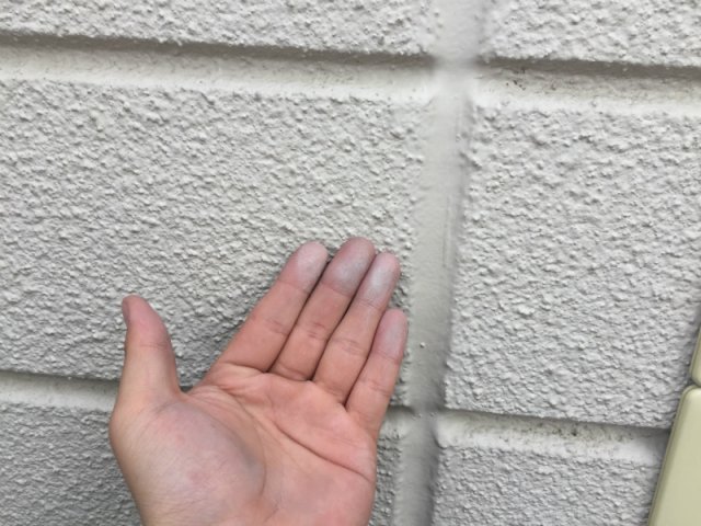 高崎市 外壁 チョーキング ミヤケン