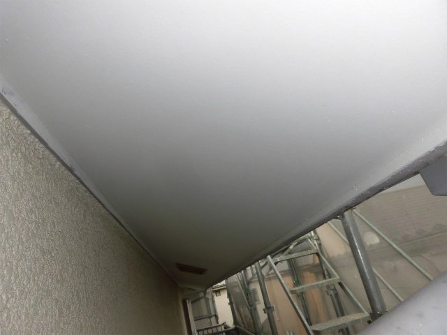 高崎市 外壁塗装工事 軒裏天井完了 お客様の声 ミヤケン
