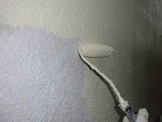 高崎市 外壁塗装工事 外壁下塗り お客様の声 ミヤケン