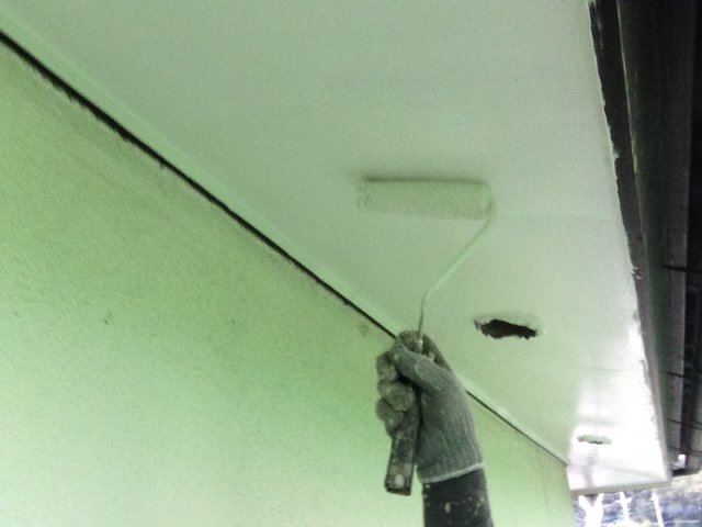 高崎市 外壁塗装 軒裏天井 ミヤケン