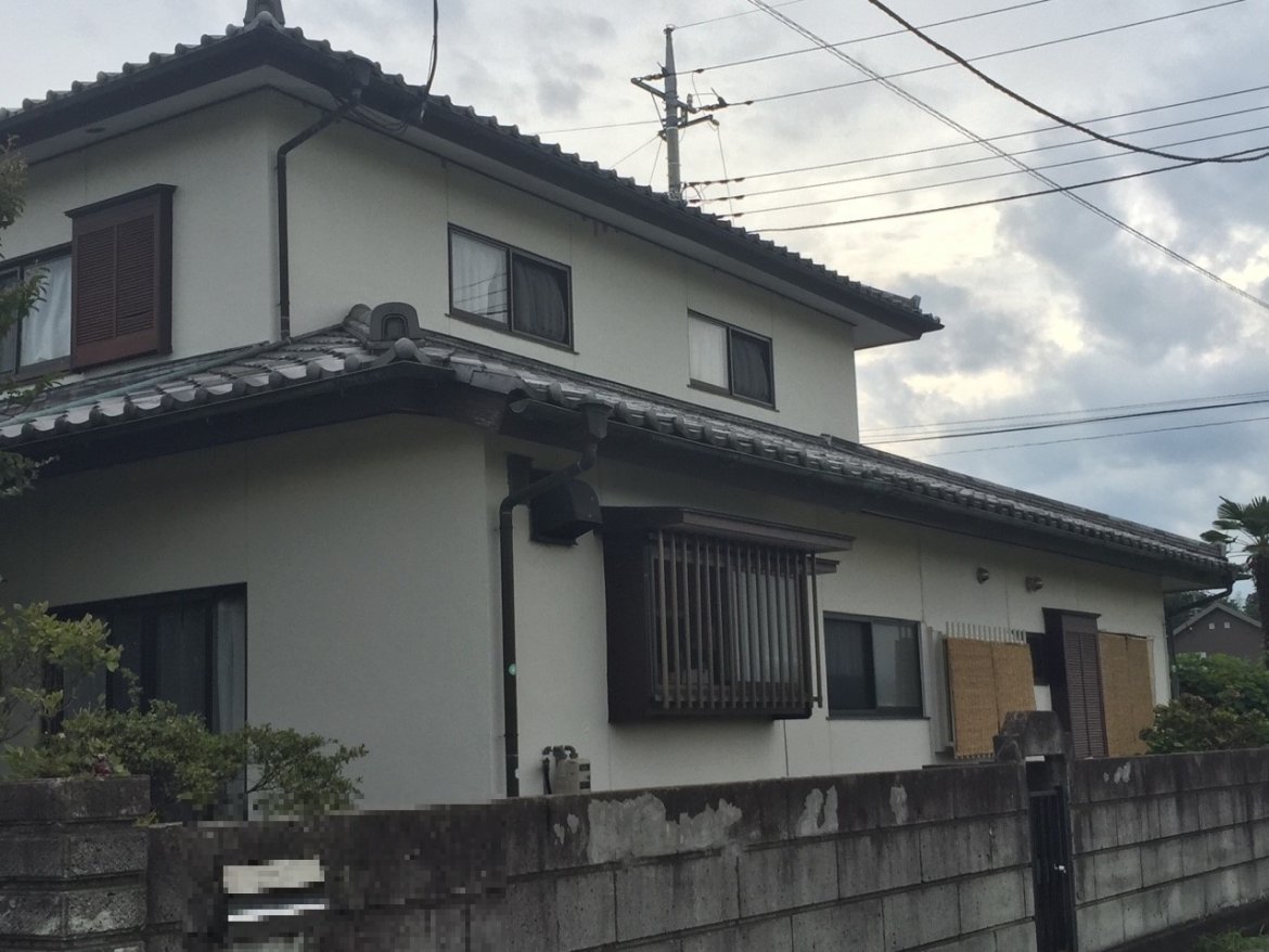 高崎市 外壁塗装 施工前 ミヤケン