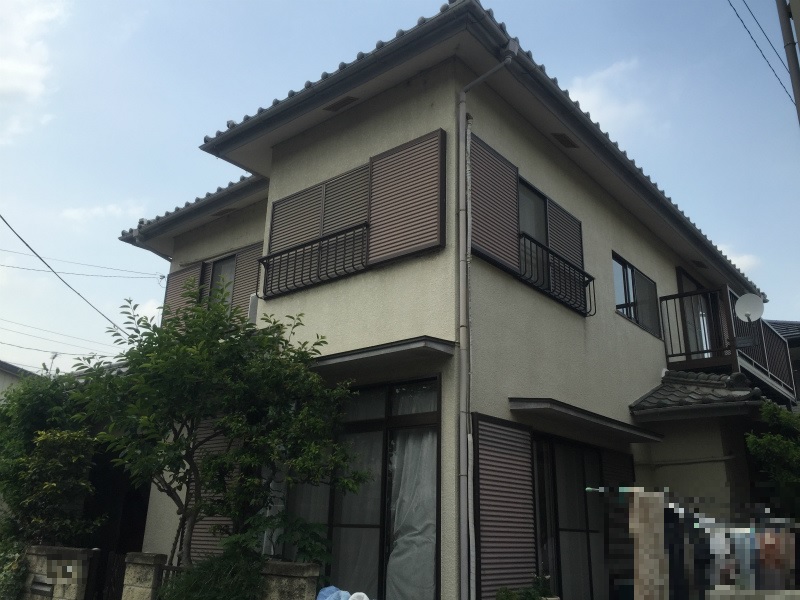 高崎市 外壁塗装工事 施工前 お客様の声 ミヤケン