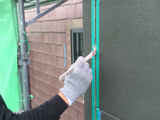前橋市 屋根外壁塗装工事 コーキングプライマー塗布 お客様の声 ミヤケン