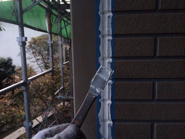 高崎市 コーキング へら押え ミヤケン