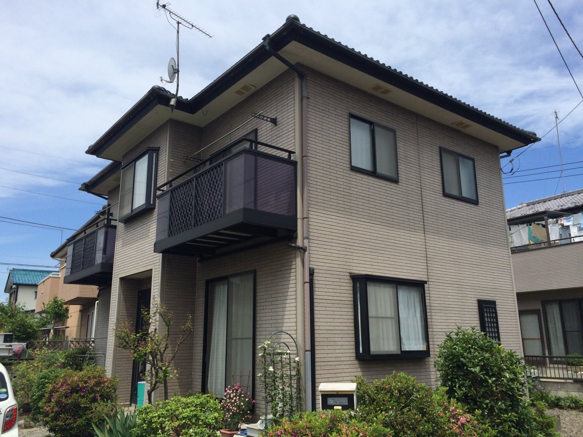 高崎市 外壁塗装 施工前 ミヤケン