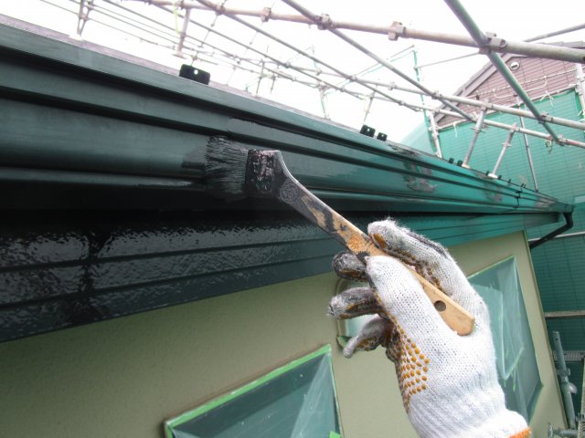 高崎市 屋根外壁塗装工事 雨樋上塗り お客様の声 ミヤケン