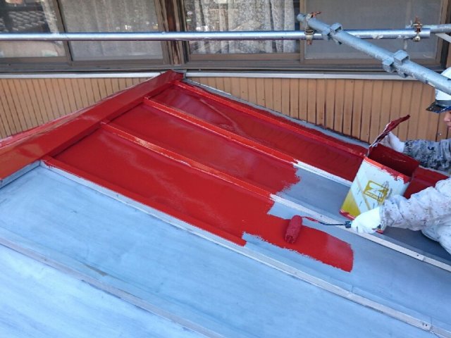 高崎市 屋根塗装工事 屋根サビ止め塗布 お客様の声 ミヤケン