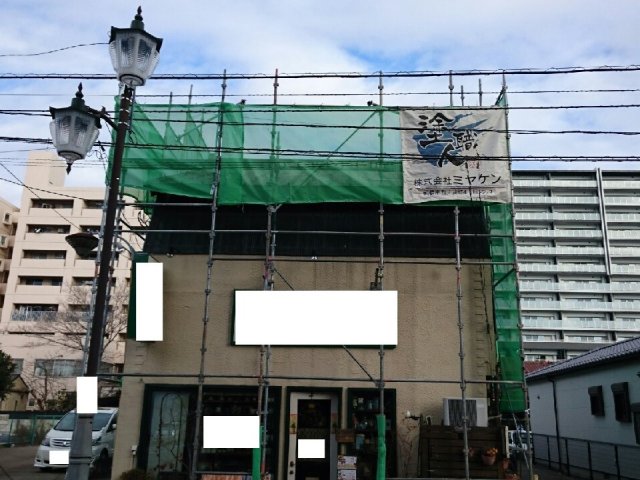 高崎市 屋根塗装工事 足場組立 お客様の声 ミヤケン