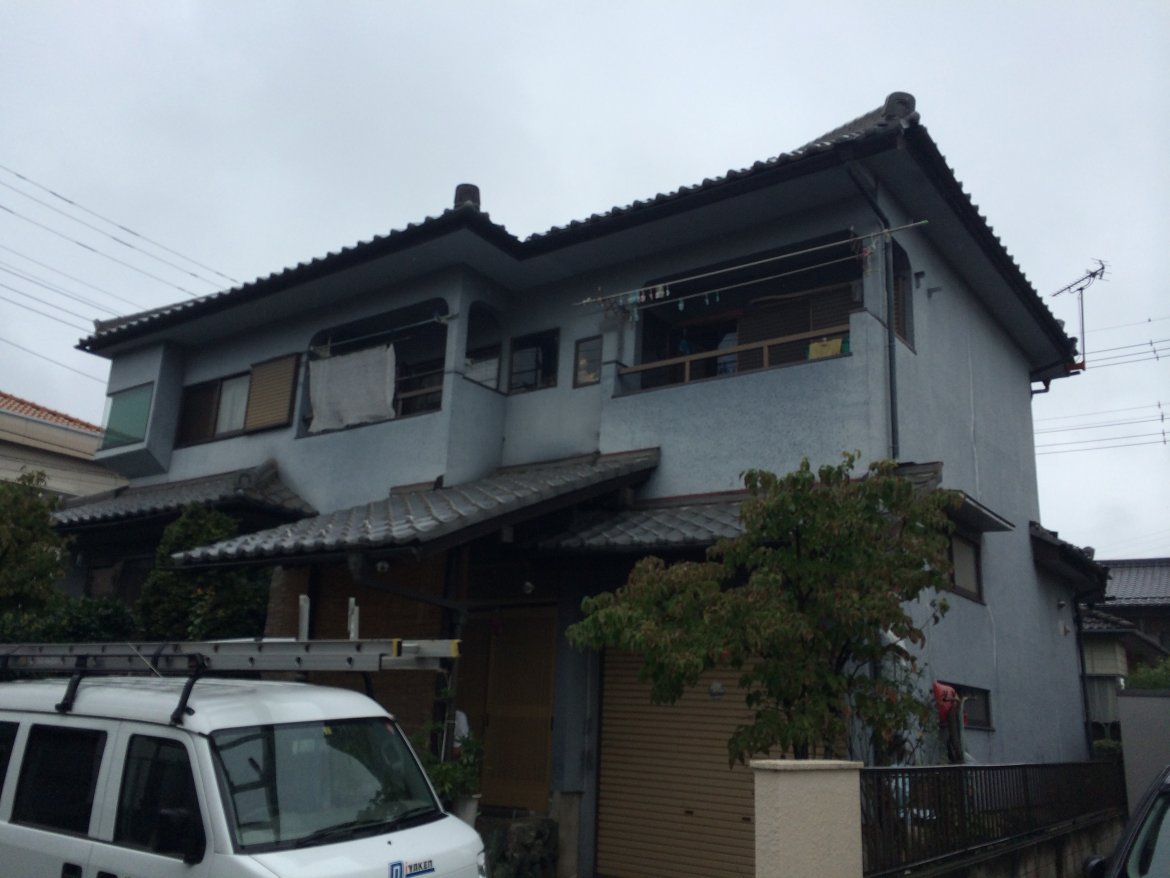 前橋市 屋根外壁塗装工事 施工前 お客様の声 ミヤケン