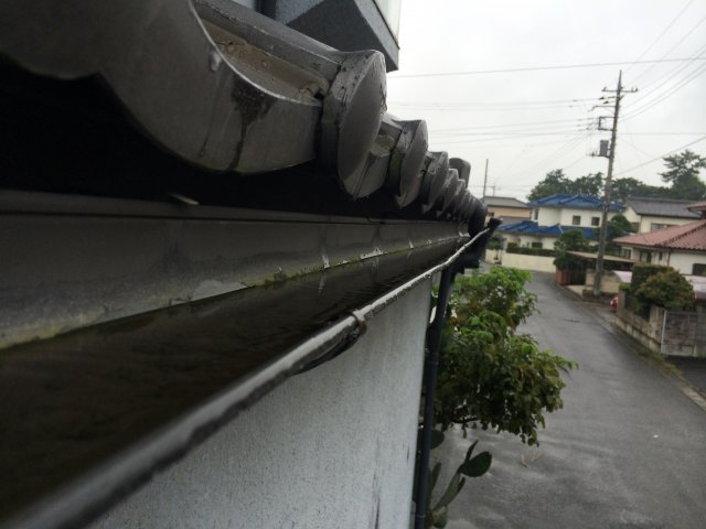 前橋市 屋根外壁塗装工事 雨樋ゆがみ お客様の声 ミヤケン