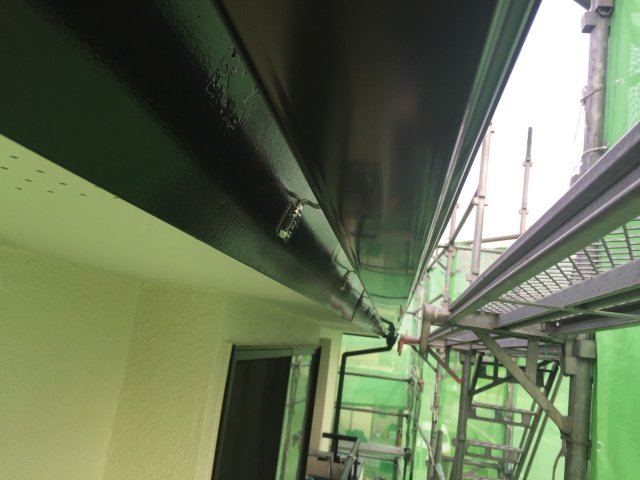 前橋市 屋根外壁塗装工事 破風板・雨樋完了 お客様の声 ミヤケン
