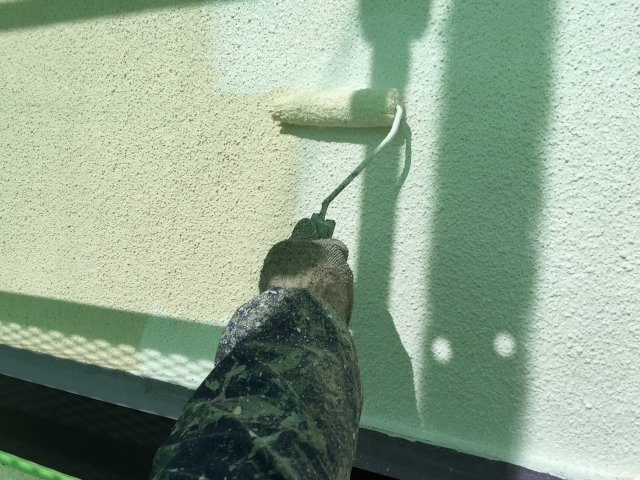 前橋市 屋根外壁塗装工事 屋根下塗り お客様の声 ミヤケン