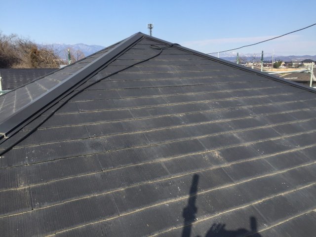 前橋市 屋根外壁塗装工事 屋根施工前 お客様の声 ミヤケン