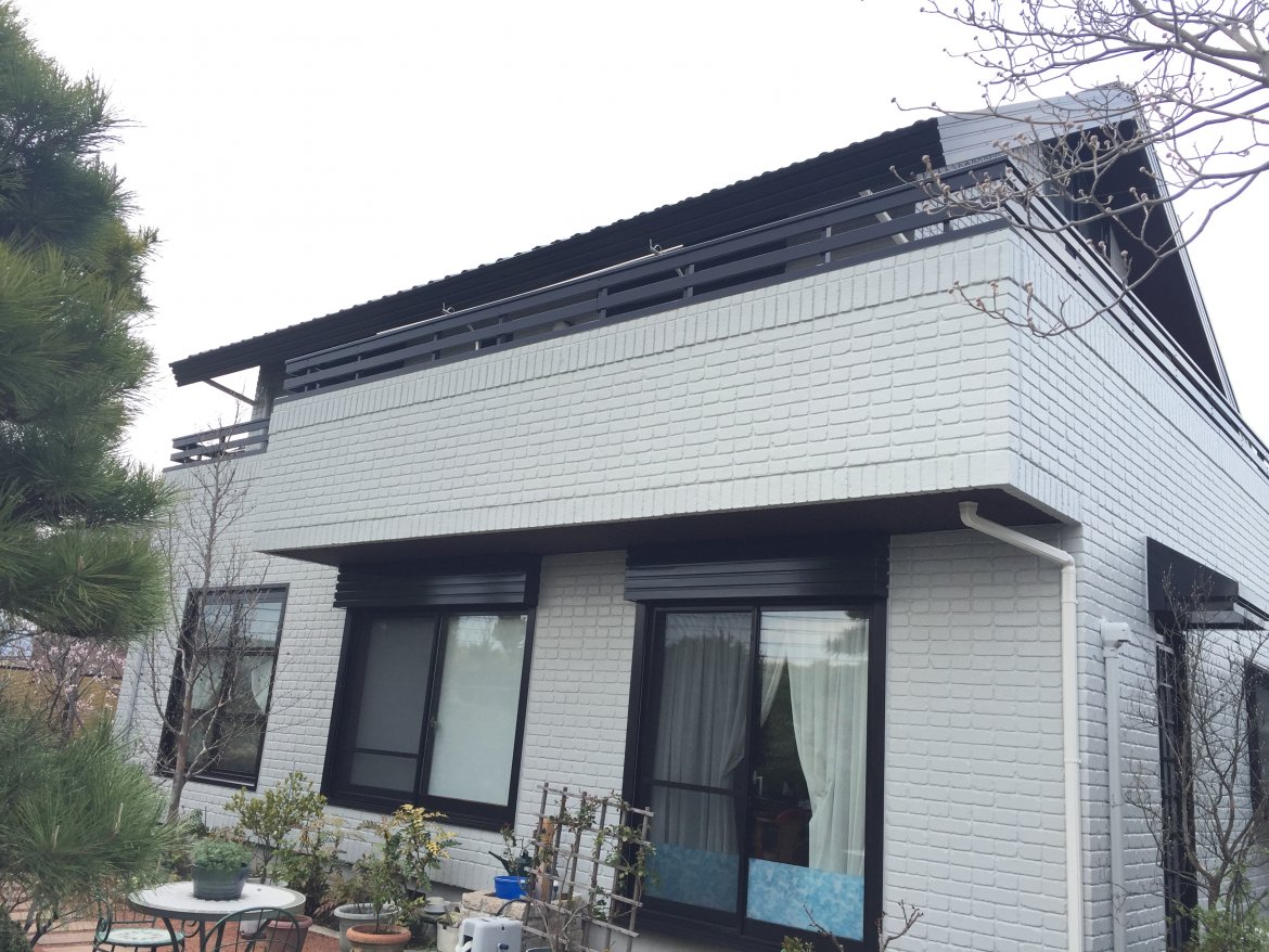 高崎市 外壁塗装 施工後 ミヤケン