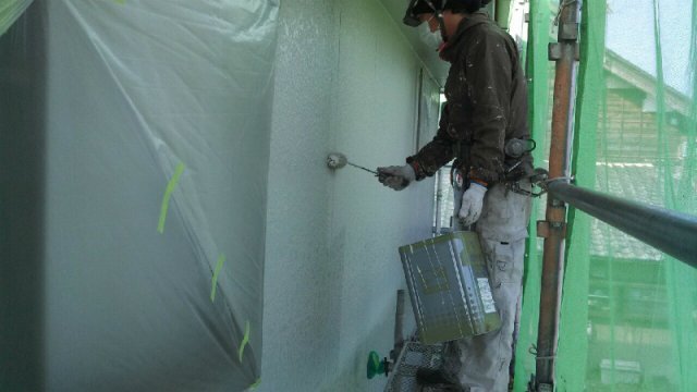前橋市 外壁 下塗り ミヤケン