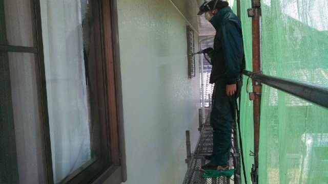 前橋市 外壁 高圧洗浄 ミヤケン