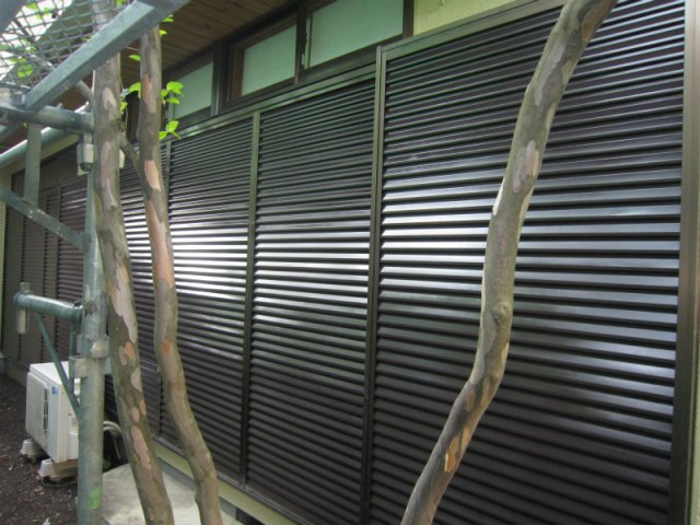 太田市 外壁塗装 雨戸 ミヤケン