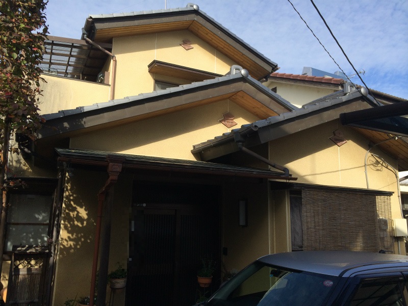 太田市 外壁塗装 施工前 ミヤケン