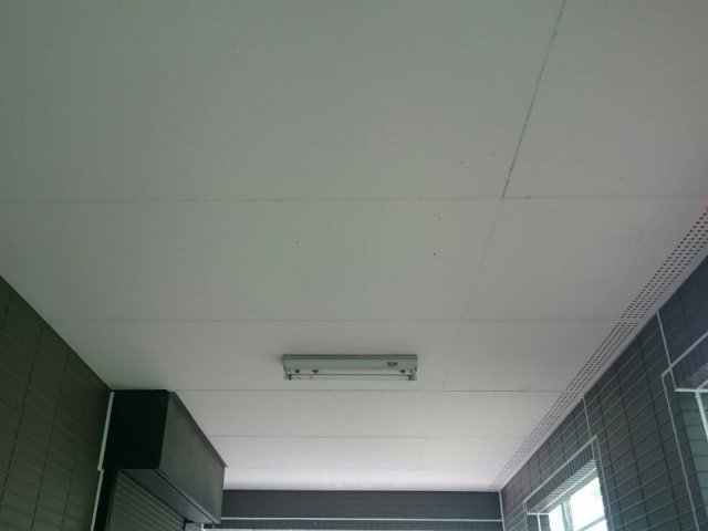 玉村町 屋根外壁塗装工事 軒裏天井施工後 お客様の声 ミヤケン