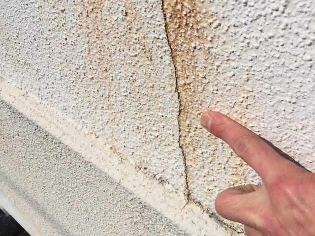 高崎市 外壁塗装工事 外壁ひび割れ お客様の声 ミヤケン