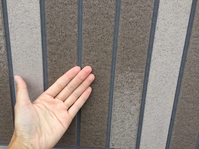 太田市 屋根外壁塗装工事 外壁チョーキング現象 お客様の声 ミヤケン