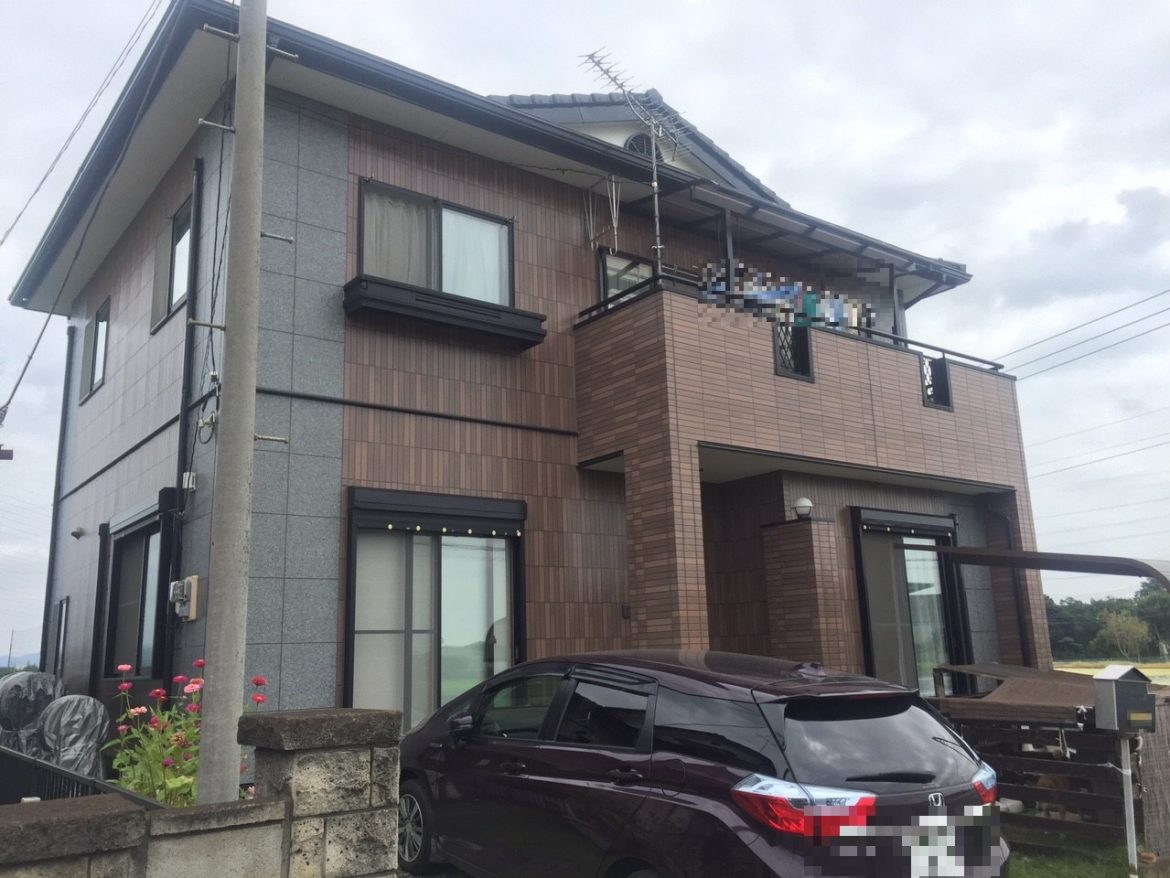 太田市 屋根外壁塗装工事 施工後全体写真 お客様の声 ミヤケン