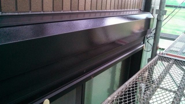 太田市 屋根外壁塗装工事 シャッターボックス施工後 お客様の声 ミヤケン