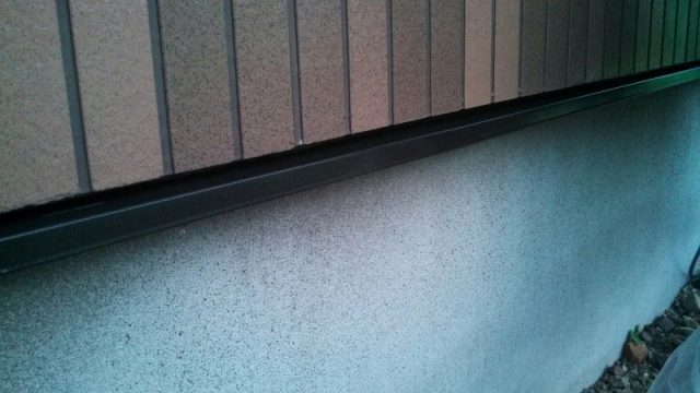 太田市 屋根外壁塗装工事 水切り施工後 お客様の声 ミヤケン
