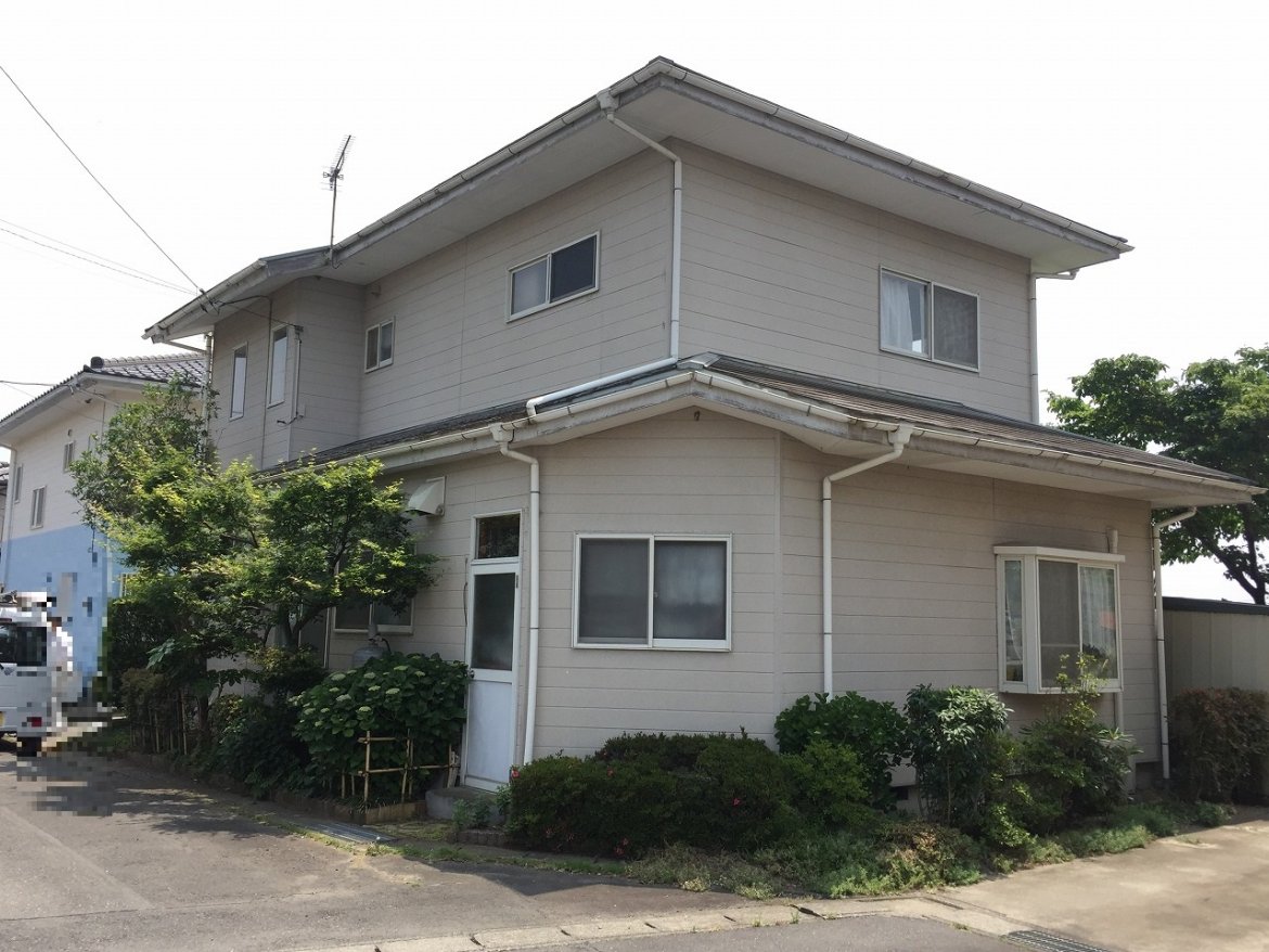 前橋市 外壁塗装 施工前 ミヤケン