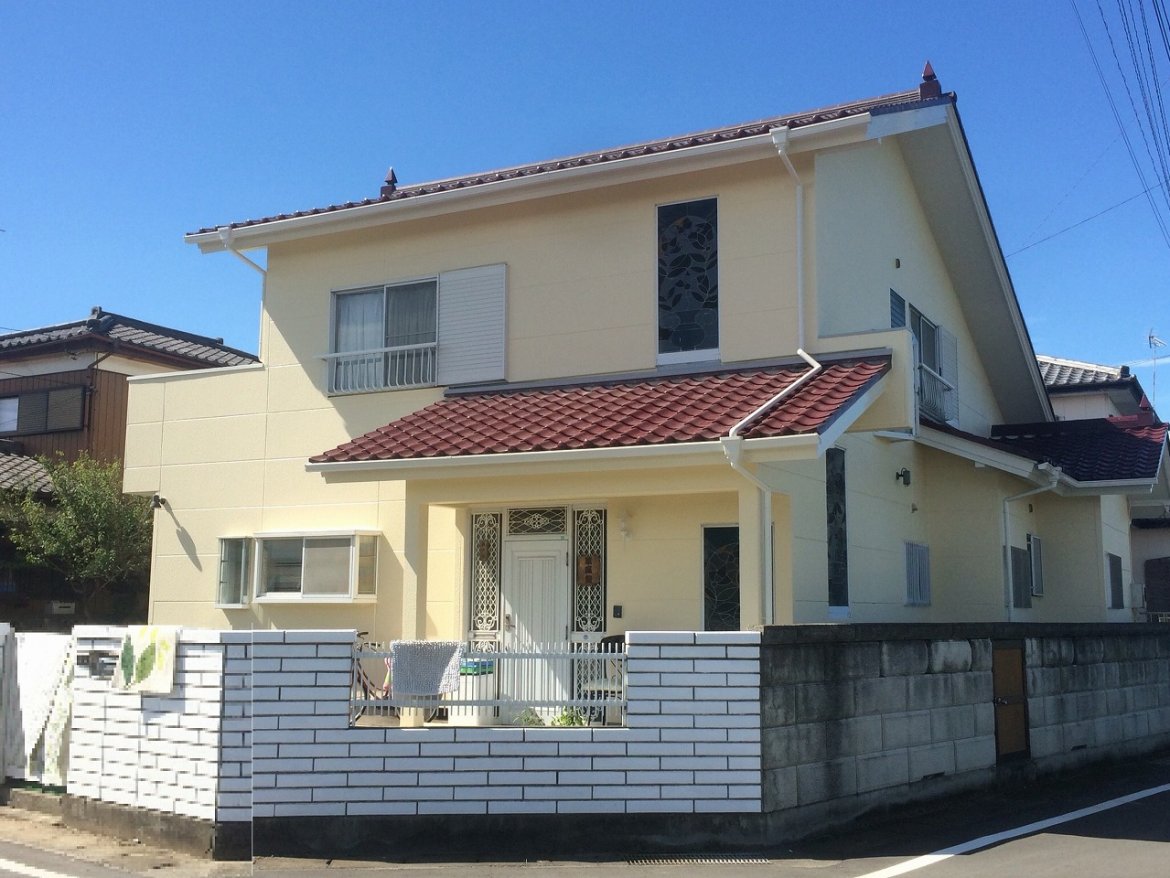 伊勢崎市 外壁塗装 完成 ミヤケン