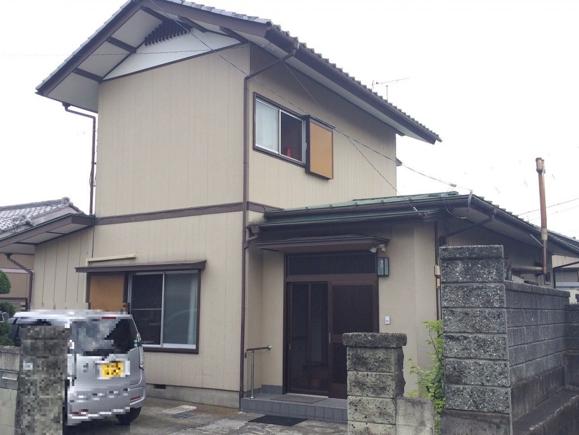 高崎市 外壁塗装 施工前 ミヤケン