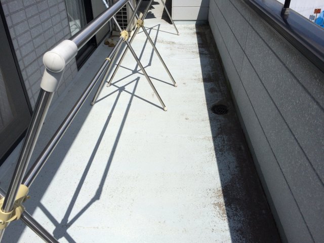 前橋市 屋根外壁塗装工事 ベランダ防水防水機能の低下 お客様の声 ミヤケン