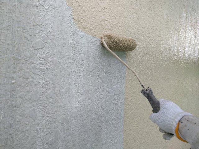 高崎市 外壁 上塗り ミヤケン