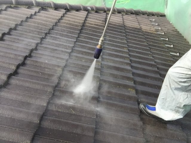 前橋市 屋根外壁塗装工事 屋根高圧洗浄 お客様の声 ミヤケン