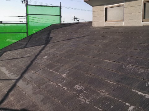 高崎市 屋根外壁塗装工事 屋根施工前 お客様の声 ミヤケン
