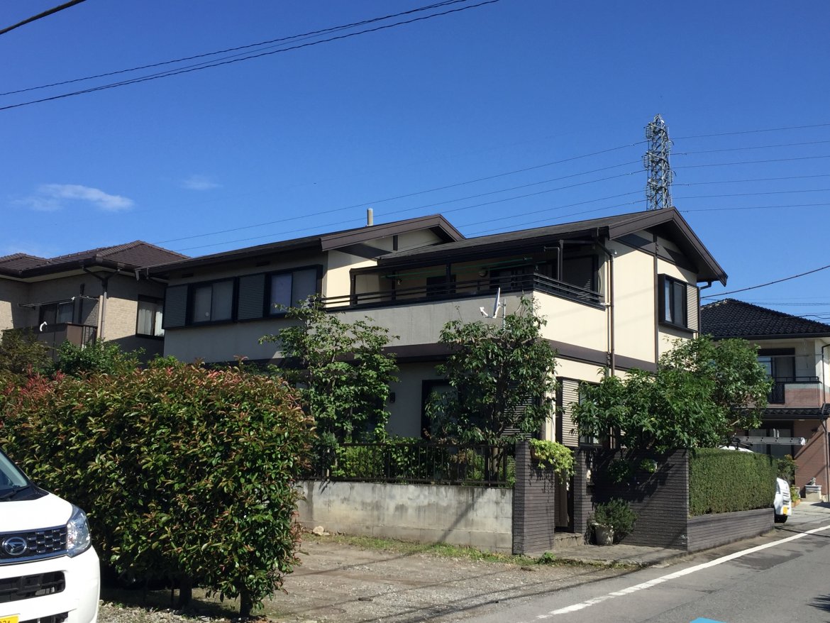 前橋市 屋根外壁塗装工事 施工前 お客様の声 ミヤケン